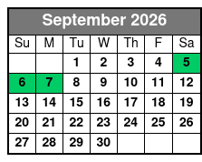 Silver Dollar City 2 Day Ticket & White Water 1 Day Ticket September Schedule