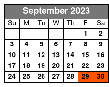 Silver Dollar City 2 Day Ticket (Reservation Required) September Schedule
