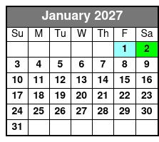 Silver Dollar City 2 Day Ticket  January Schedule