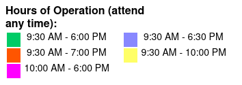 SDC & White Water 2 Day 2 Park Ticket  Color Key