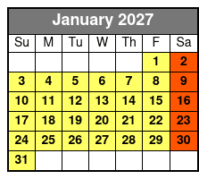 Dinosaur Museum January Schedule