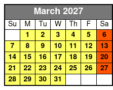 Dinosaur Museum March Schedule