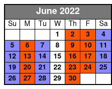 Legends in Concert Preferred Seating June Schedule