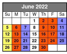 Legends in Concert June Schedule