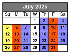 Legends in Concert Branson July Schedule