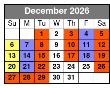 Legends in Concert Branson December Schedule