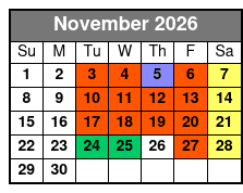 Miracle of Christmas at Sight & Sound Theatres Preferred Seating November Schedule