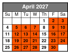 Comedy Jamboree April Schedule