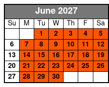 Comedy Jamboree June Schedule