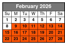 Chopper Charter Branson Helicopter Tours February Schedule