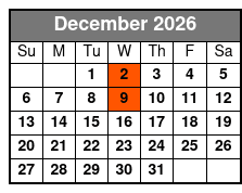 New Jersey Nights Christmas Show December Schedule