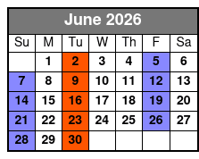 New Jersey Nights a Frankie Valli & the Four Seasons Celebration June Schedule