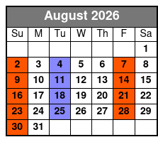 New Jersey Nights a Frankie Valli & the Four Seasons Celebration August Schedule