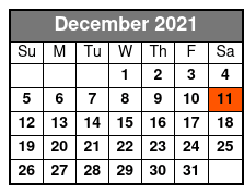 Brett Family Show December Schedule