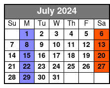 Doo Wop and More July Schedule