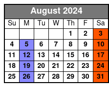 Doo Wop and More August Schedule