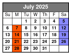 Doo Wop and More July Schedule