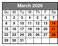 Doo Wop and More March Schedule