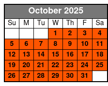 Branson's Wild World Animal Adventure & Nine Hole Black Light Mini Golf Abyss Regular Plus Ticket October Schedule