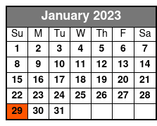 National Tiger Sanctuary Awareness Tour January Schedule