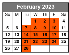 Down Home Country Show February Schedule