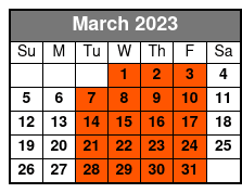 Down Home Country Show March Schedule