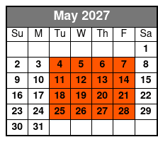 Down Home Country Show May Schedule