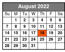 New South Gospel August Schedule