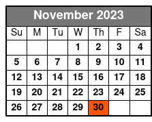 New South Gospel November Schedule