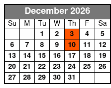 New South Gospel December Schedule