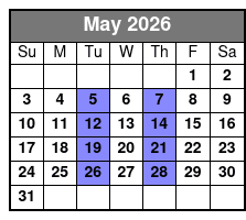 C.J. Newsom's Classic Country and Comedy May Schedule