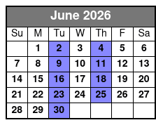 C.J. Newsom's Classic Country and Comedy June Schedule