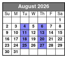 C.J. Newsom's Classic Country and Comedy August Schedule