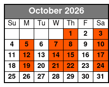 Dublin's Irish Tenors and The Celtic Ladies October Schedule