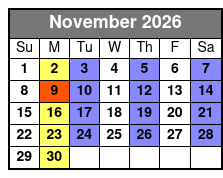 Dublin's Irish Tenors and The Celtic Ladies - A Celtic Christmas November Schedule