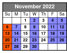 Rick Thomas Mansion of Dreams November Schedule