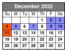 Rick Thomas Mansion of Dreams December Schedule