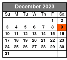 The Magic Of Rick Thomas December Schedule