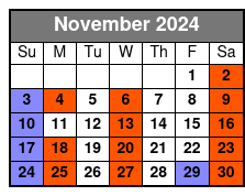 The Magic Of Rick Thomas November Schedule