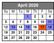 The Magic Of Rick Thomas April Schedule