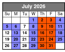 The Magic Of Rick Thomas July Schedule