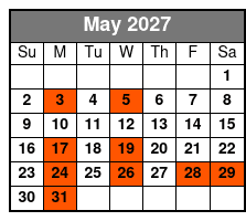 The Magic Of Rick Thomas May Schedule