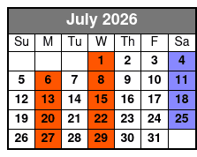 The Revollusionists Magic & Illusionist Show July Schedule