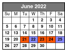 The Texas Tenors June Schedule