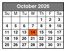 Texas Tenors Faith and Inspiration Show October Schedule