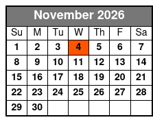 Texas Tenors Faith and Inspiration Show November Schedule