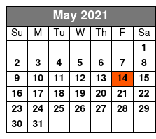 The Texas Tenors May Schedule