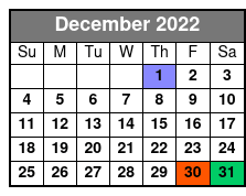 The Texas Tenors December Schedule