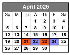 The Texas Tenors Branson April Schedule