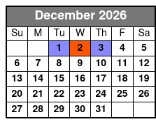 The Texas Tenors Branson December Schedule